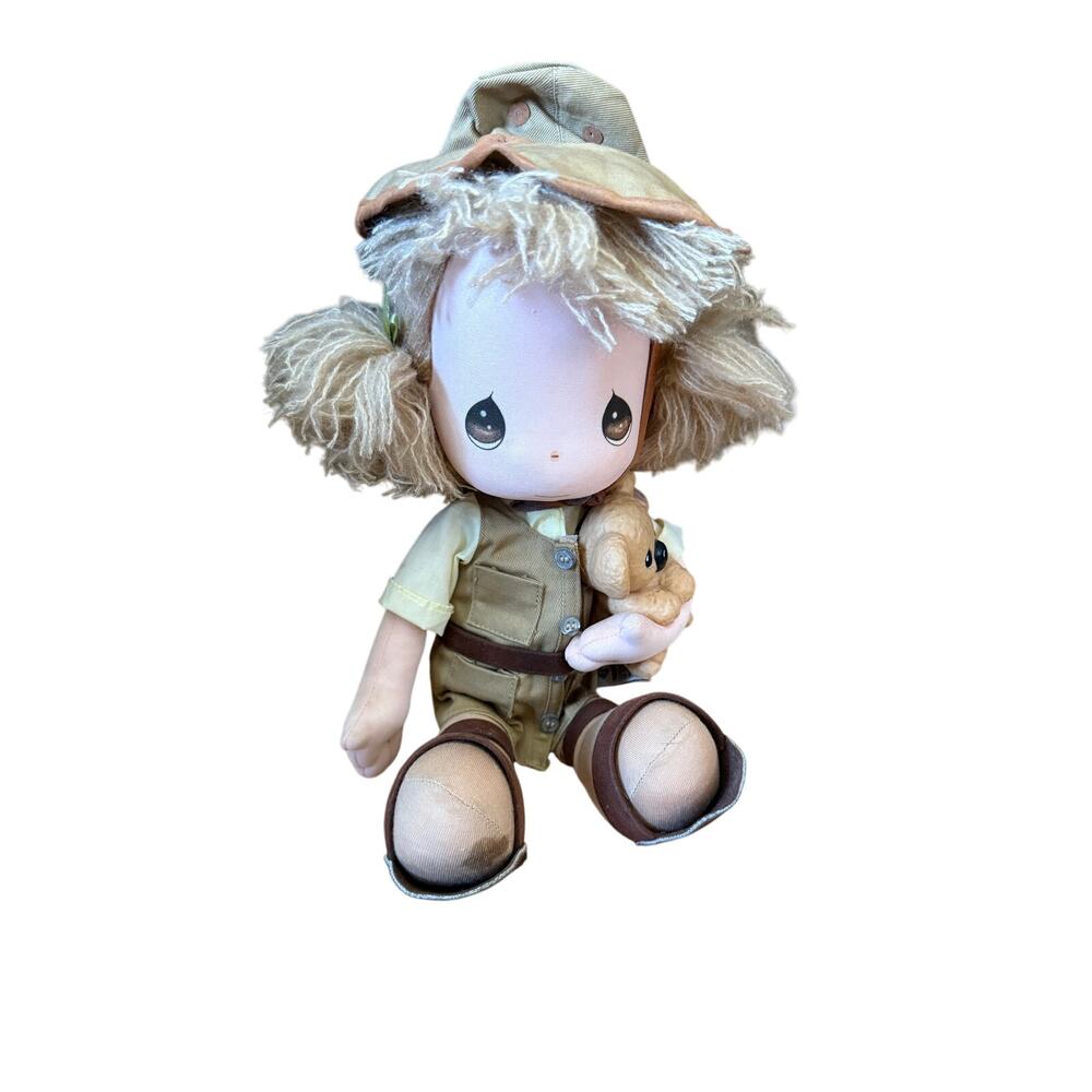 Vintage 1988 Precious Moments Ashley doll Australia 16” plush with koala